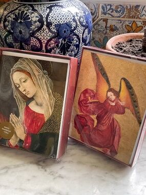2 boxes, Christmas Cards from the Metropolitan Museum of Art in New York